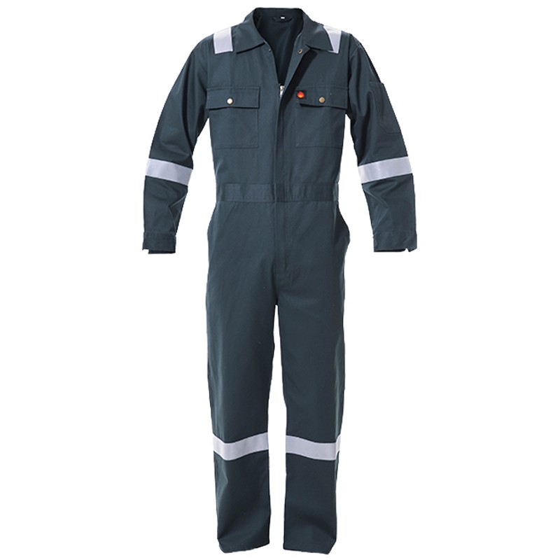 100% Cotton Dark Green Fire Retardant Work Coveralls