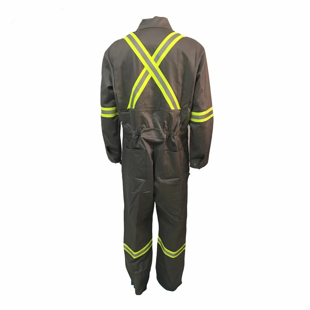 98% Cotton 2% Anti-static Flame Retardant  Coveralls 