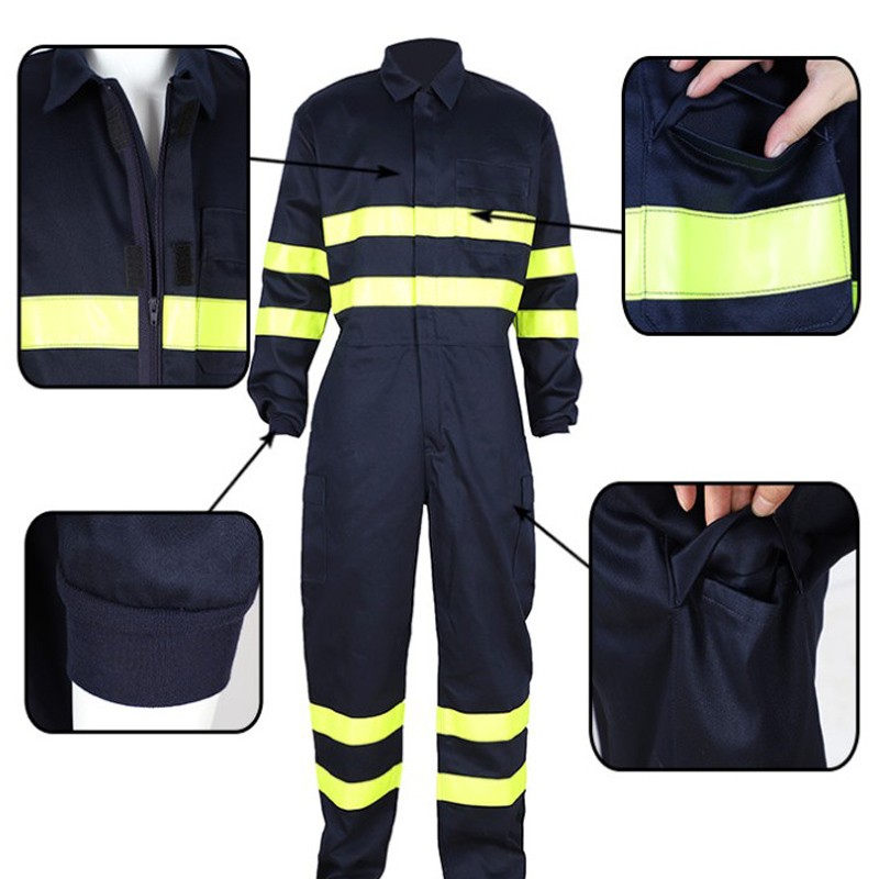 Antistatic And Fire Proof Coverall For Oil And Gas 