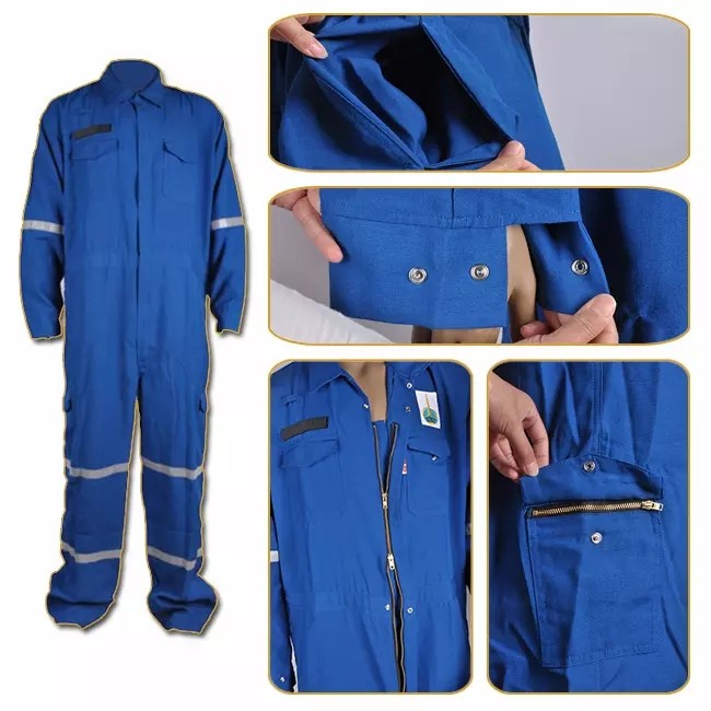  FR safety workwear flame fire resistant coverall