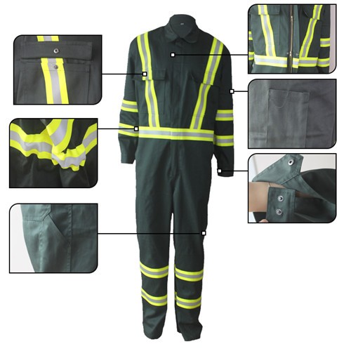 NFPA2112 standard 220-230GSM coveralls 