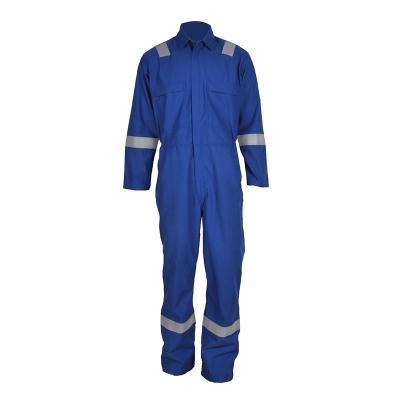  Royal blue anti static flame retardant coverall working uniform 