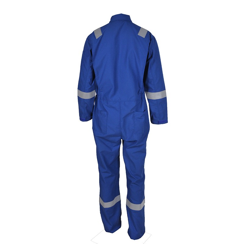  Royal blue anti static flame retardant coverall working uniform 