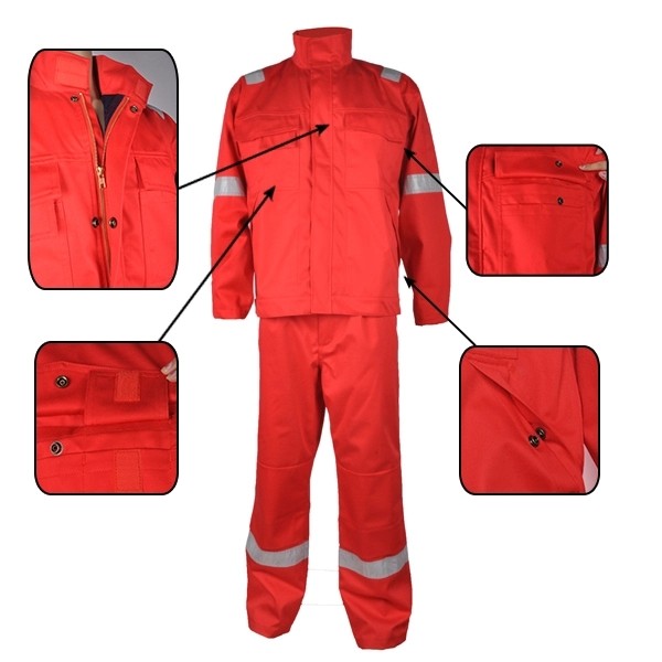 Welding Uniform Welder Working Fire Retardant Suit 