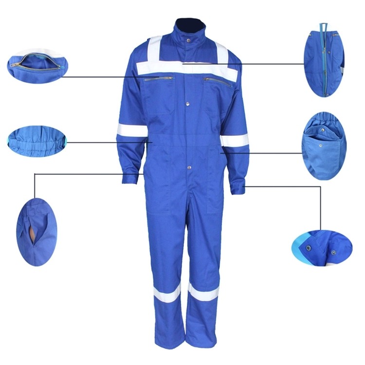 Wholesale OEM flame resistant reflective coverall