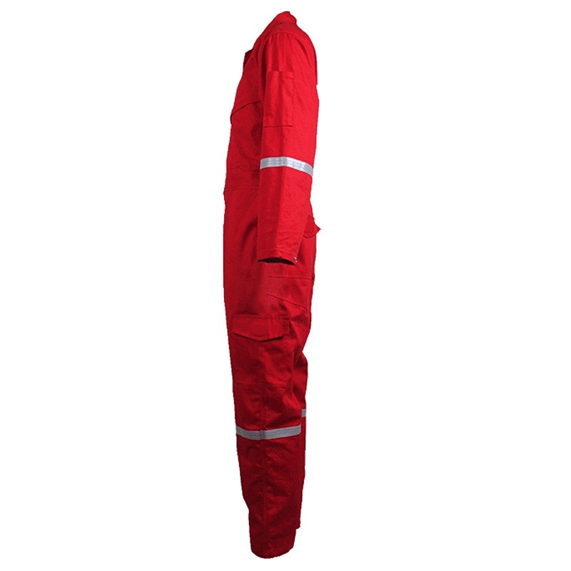 Fire fireproof custom red color safety flame retardant coverall