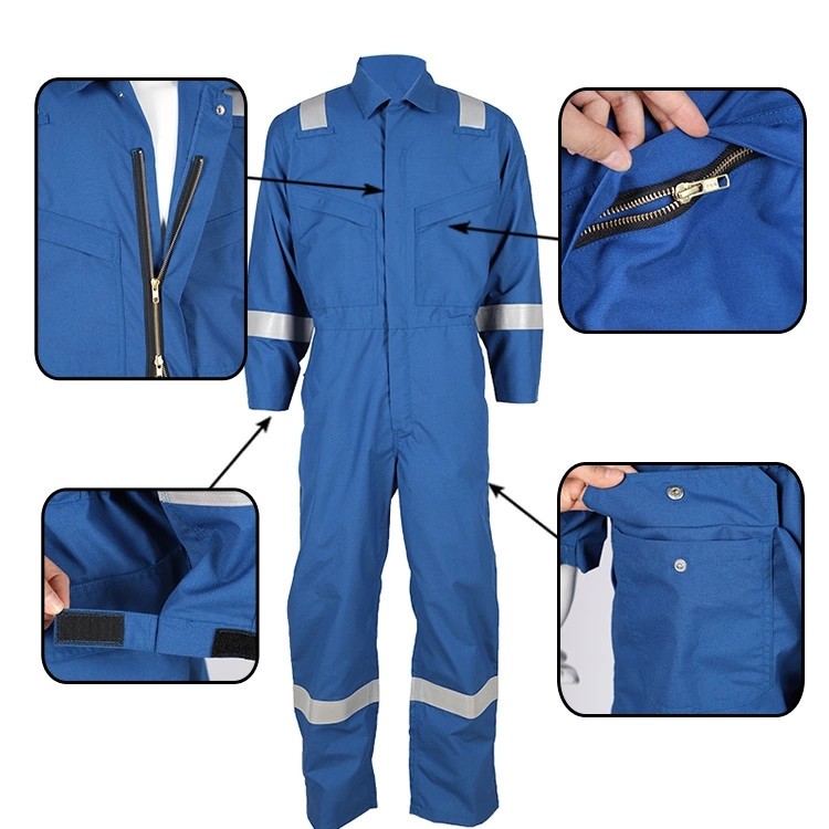 150gsm 4.5oz Aramid Flame Retardant Coveralls